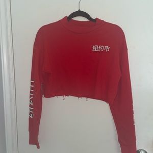 Forever 21 red graphic tee